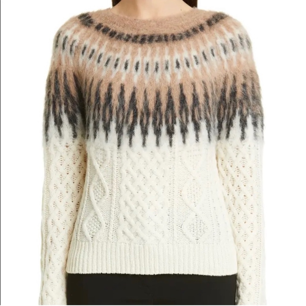 Altuzarra Parvati Fair Isle Sweater (M)